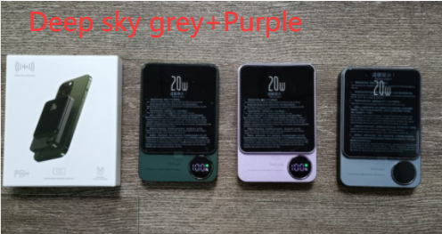 10000mAh Macsafe Powerbank Magnetic Wireless Power Bank For 14 14Pro 14ProMax 14Plus Charger External Auxiliary Battery