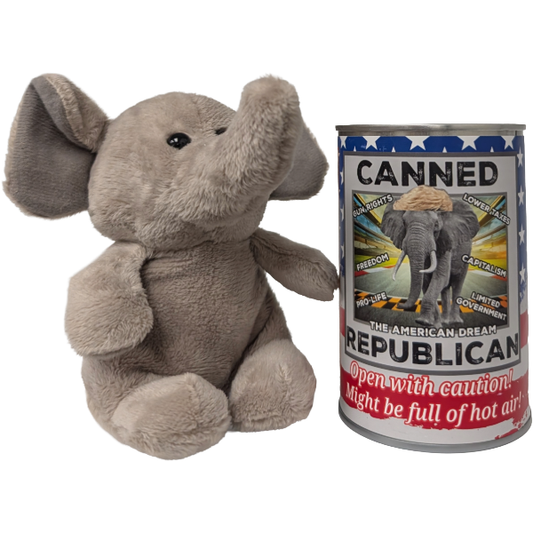 Canned Republican - Funny Political Trump MAGA 2024 Can: Regular Lid