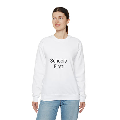 Schools First in Swansea Unisex Heavy Blend™ Crewneck Sweatshirt