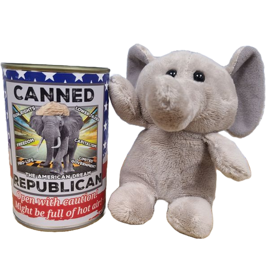 Canned Republican - Funny Political Trump MAGA 2024 Can: Regular Lid