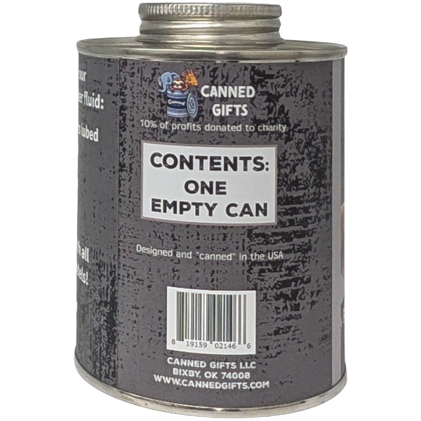 Canned Headlight & Blinker Fluid Funny Gag Gift Dirty Santa