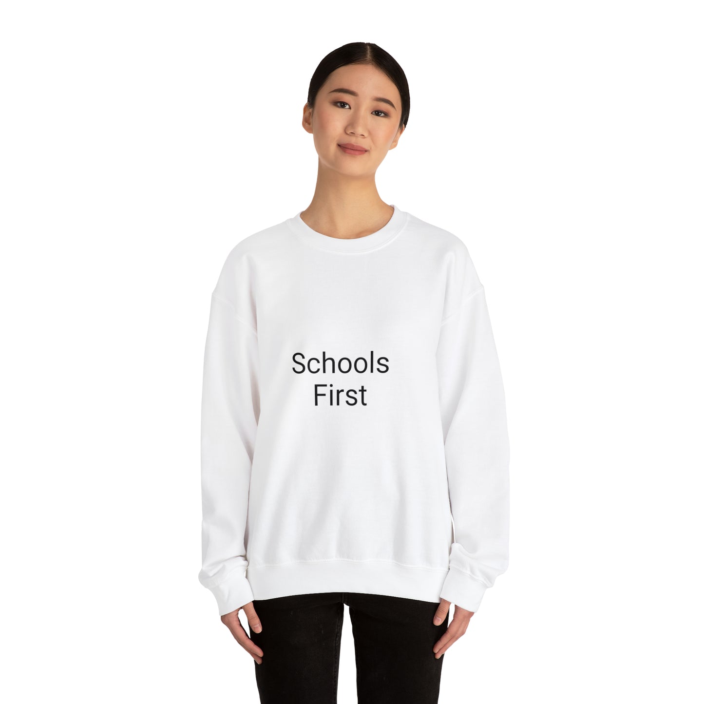 Schools First in Swansea Unisex Heavy Blend™ Crewneck Sweatshirt