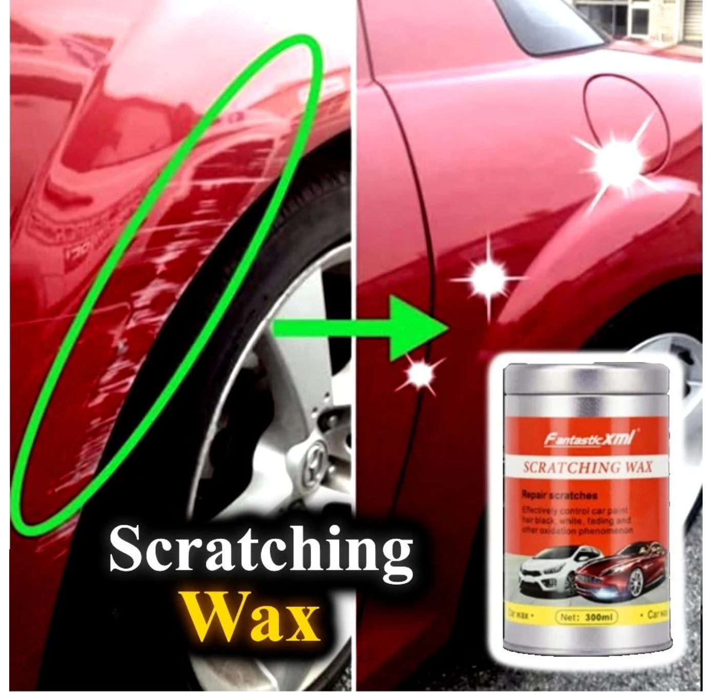 Car Scratch Repair Polishing Wax