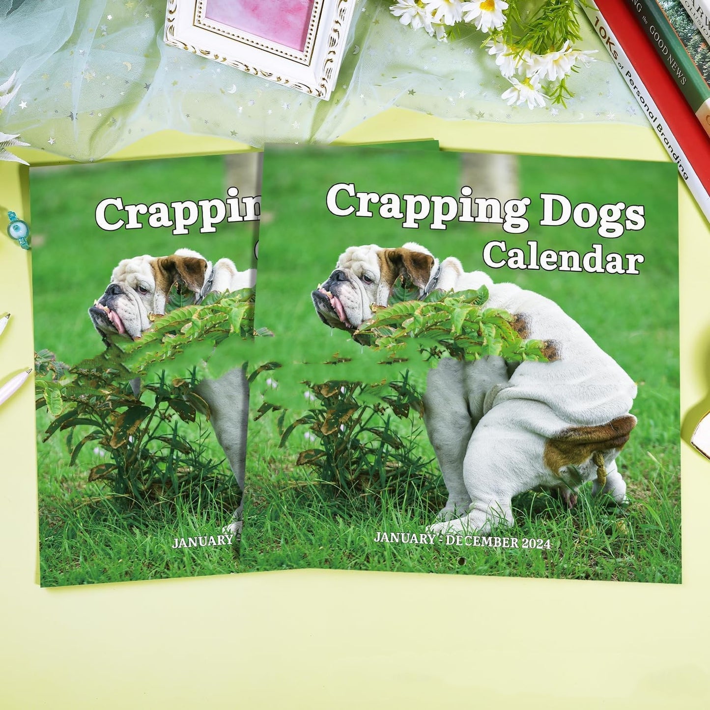 New Year Dog Poop Calendar