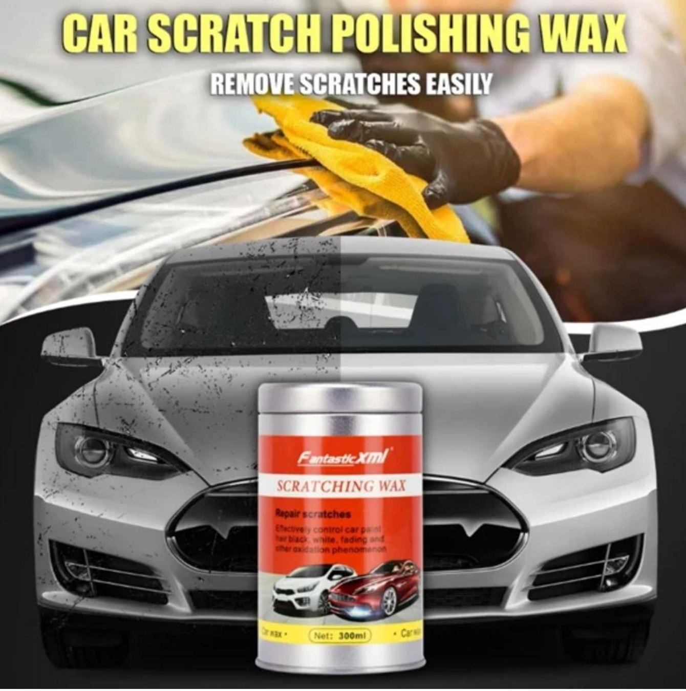 Car Scratch Repair Polishing Wax