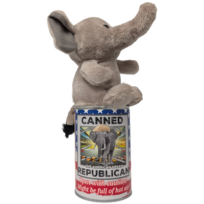 Canned Republican - Funny Political Trump MAGA 2024 Can: Pop Top Lid