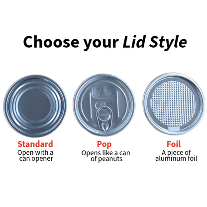 Canned Pot O' Gold | Funny Jokes St. Patrick's Day Gift: Foil Lid