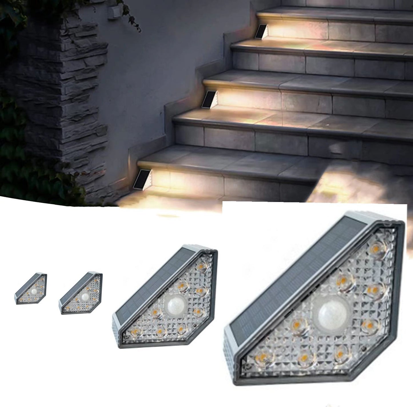 Solar Stairs Courtesy Lamp Outdoor Waterproof