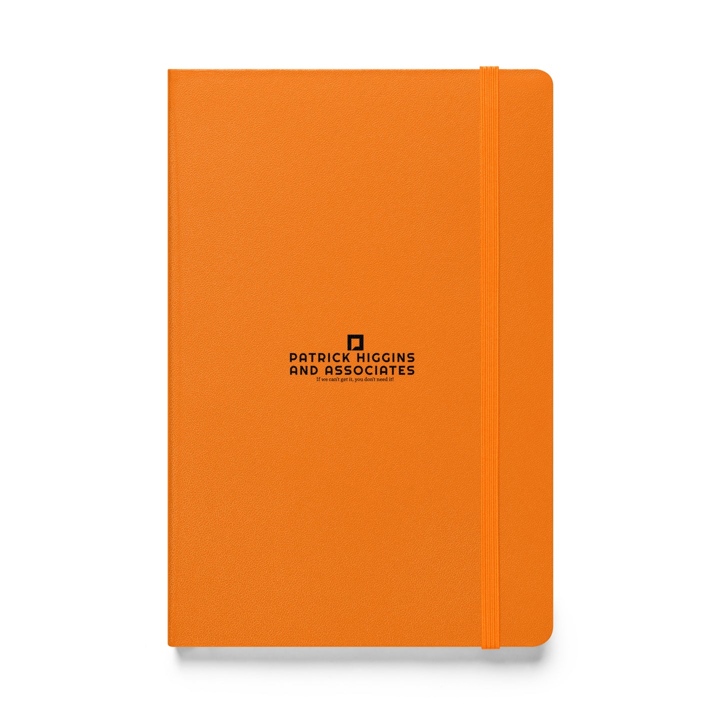 Hardcover bound notebook