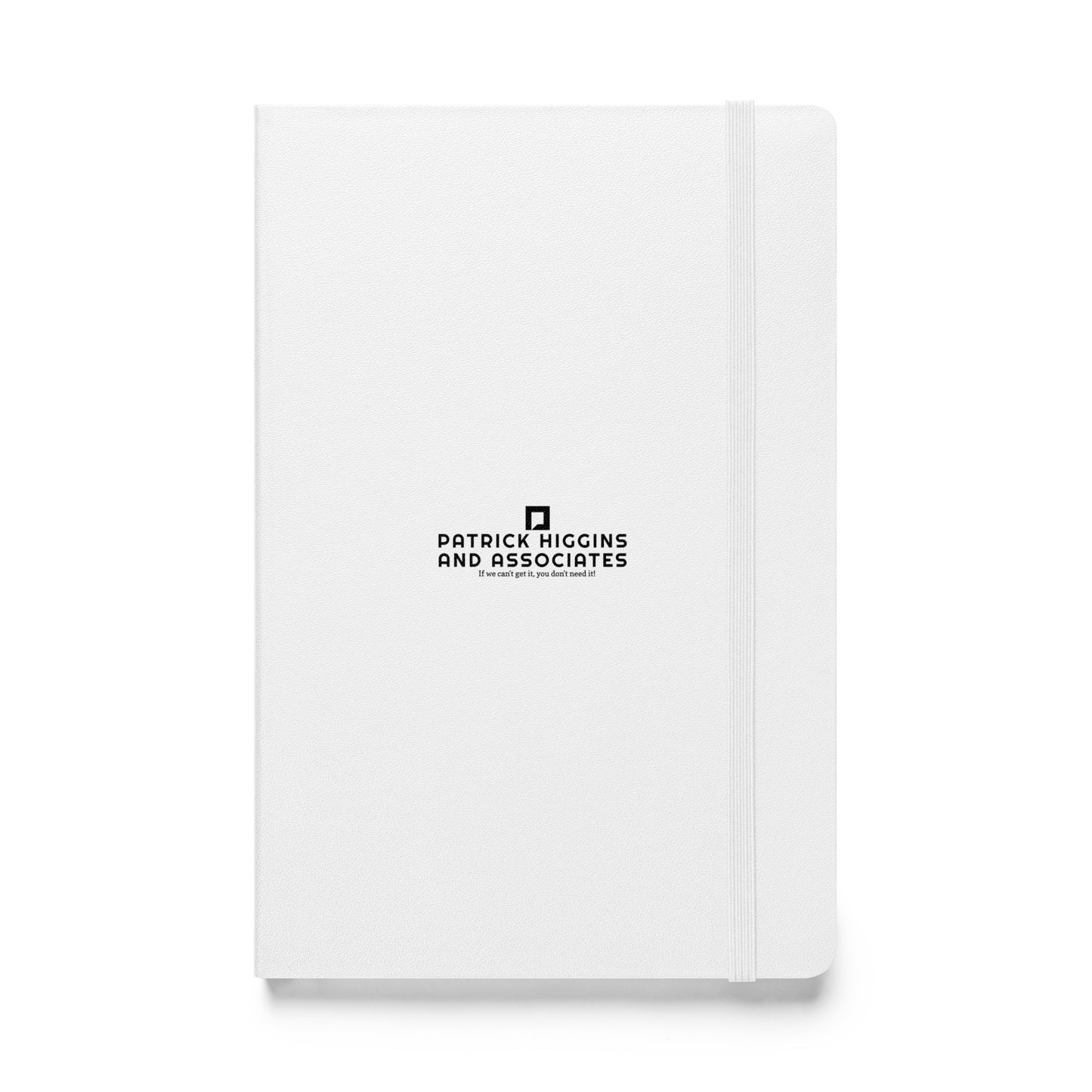 Hardcover bound notebook