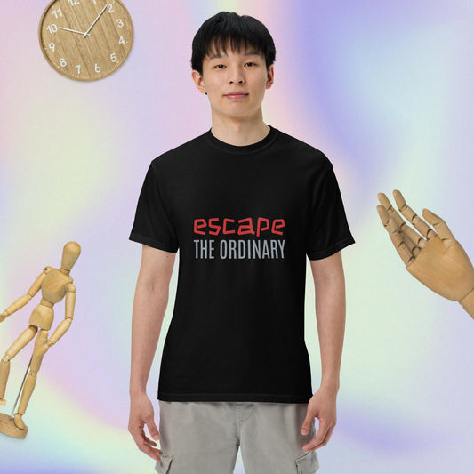 Escape the ordinary heavyweight t-shirt