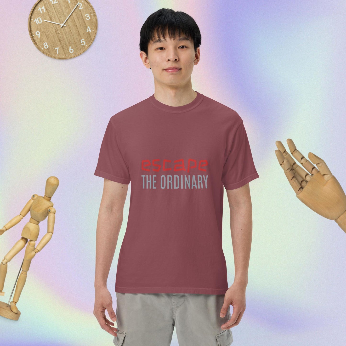 Escape the ordinary heavyweight t-shirt