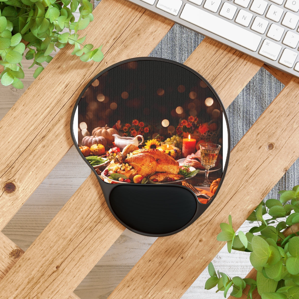 Mouse Pad With Wrist Rest